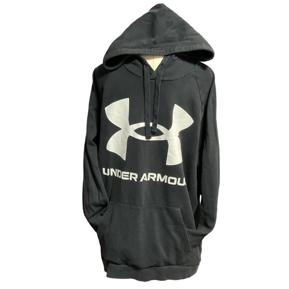Under Armour Other - *Host Pick* Black Hoodie w/ Kangaroo Pocket & Brand Logo